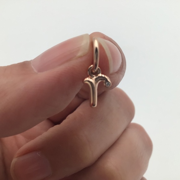 NEW Pandora Letter “r” Script Alphabet Dangle Charm - Picture 4 of 8